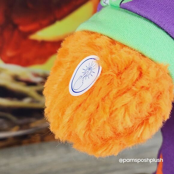 Build A Bear Pumpkin Glow Jack O'Lantern Halloween Frankenstein Sleeper Plush - Picture 10 of 16